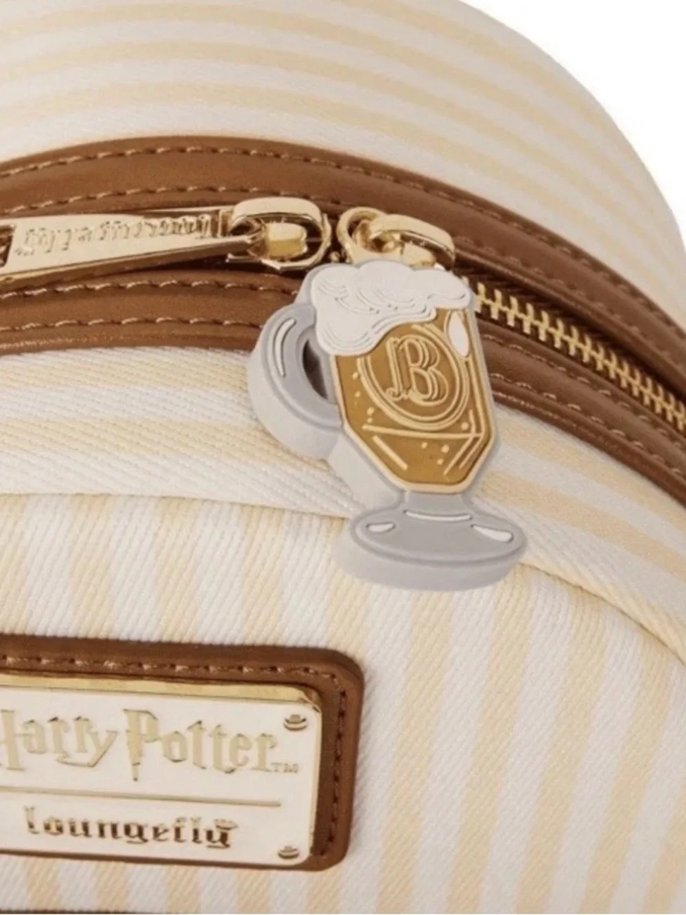 NEW w Tags Loungefly HARRY POTTER - Keg of Butterbeer Scented Barrel Backpack